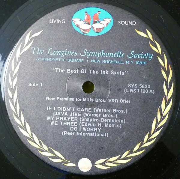 The Ink Spots - 10 Of The Best Ink Spots Hits (LP, Comp) (Very Good (VG)) - Image 3