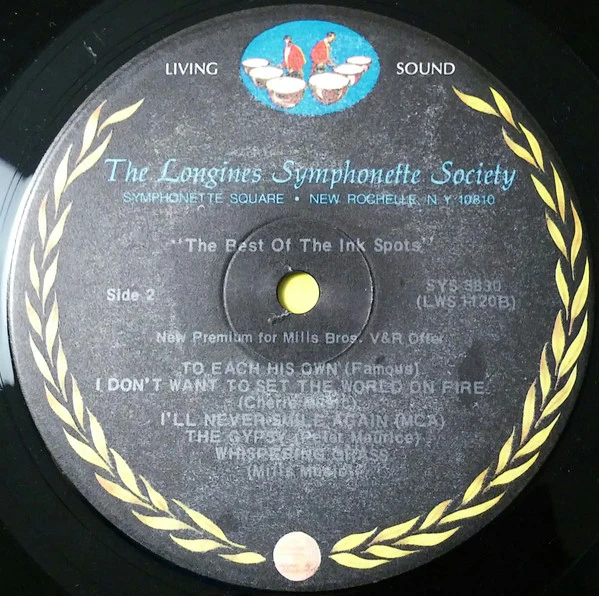 The Ink Spots - 10 Of The Best Ink Spots Hits (LP, Comp) (Very Good (VG)) - Image 4