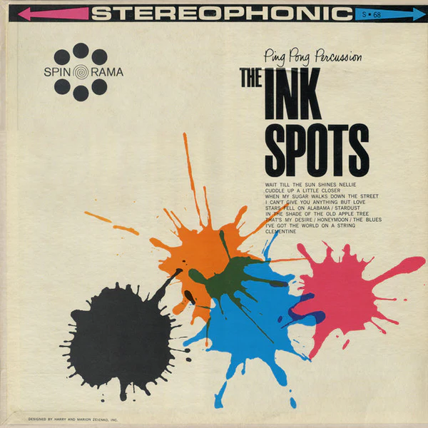 The Ink Spots - Ping Pong Percussion (LP, Album) (Very Good Plus (VG+))