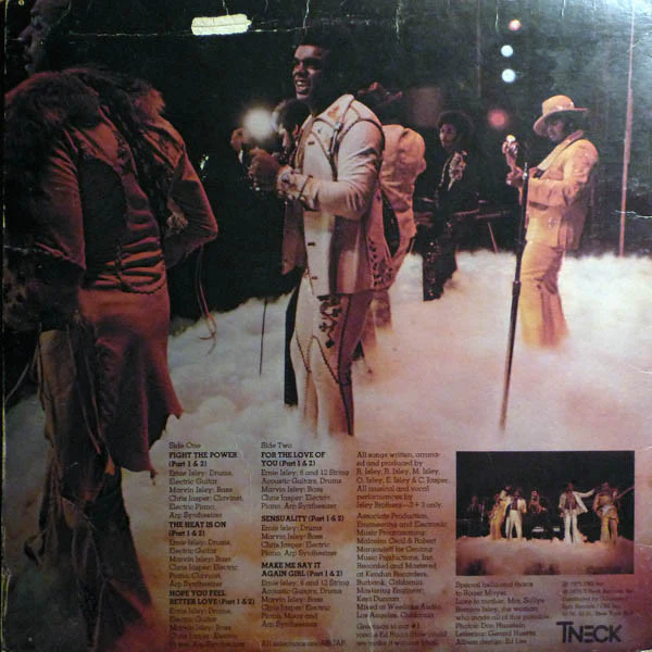 The Isley Brothers - The Heat Is On (LP, Album, Pit) (Very Good Plus (VG+)) - Image 2