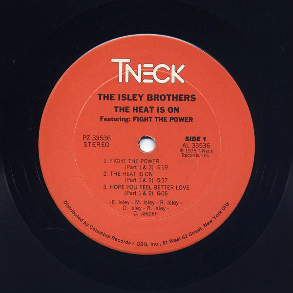 The Isley Brothers - The Heat Is On (LP, Album, Pit) (Very Good Plus (VG+)) - Image 4
