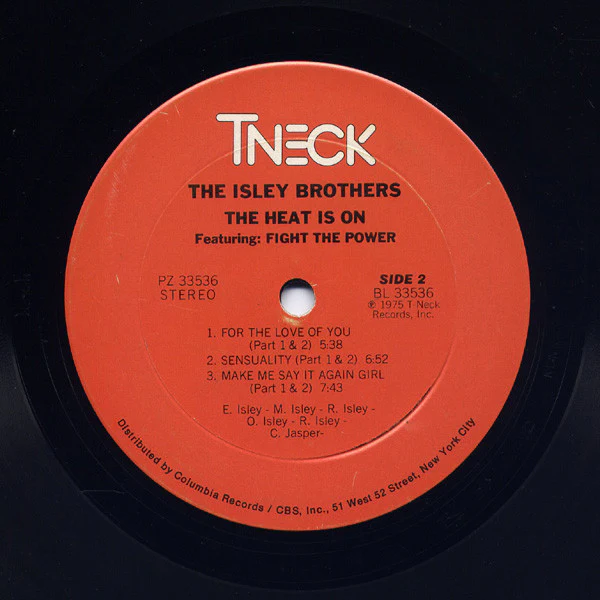 The Isley Brothers - The Heat Is On (LP, Album, Pit) (Very Good Plus (VG+)) - Image 5