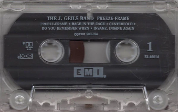 The J. Geils Band - Freeze-Frame (Cass, Album, RE) (Very Good Plus (VG+)) - Image 3