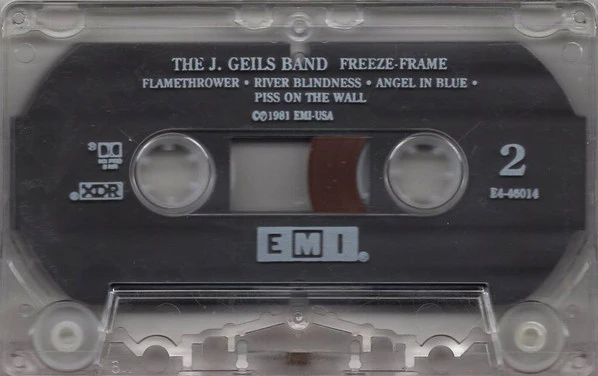 The J. Geils Band - Freeze-Frame (Cass, Album, RE) (Very Good Plus (VG+)) - Image 4