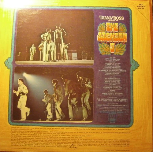 The Jackson 5 - Diana Ross Presents The Jackson 5 (LP, Album, Ind) (Very Good Plus (VG+)) - Image 2