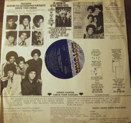 The Jackson 5 - Diana Ross Presents The Jackson 5 (LP, Album, Ind) (Very Good Plus (VG+)) - Image 4
