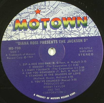 The Jackson 5 - Diana Ross Presents The Jackson 5 (LP, Album, Ind) (Very Good Plus (VG+)) - Image 5