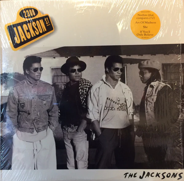 The Jacksons - 2300 Jackson Street (LP, Album) (Mint (M))
