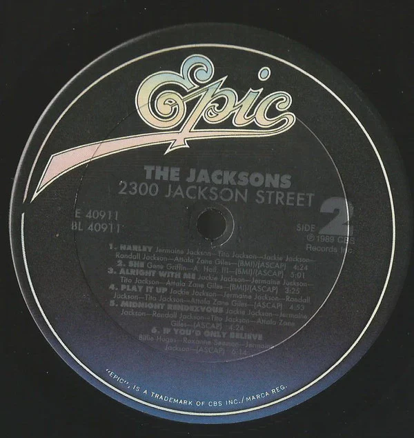 The Jacksons - 2300 Jackson Street (LP, Album) (Mint (M)) - Image 4