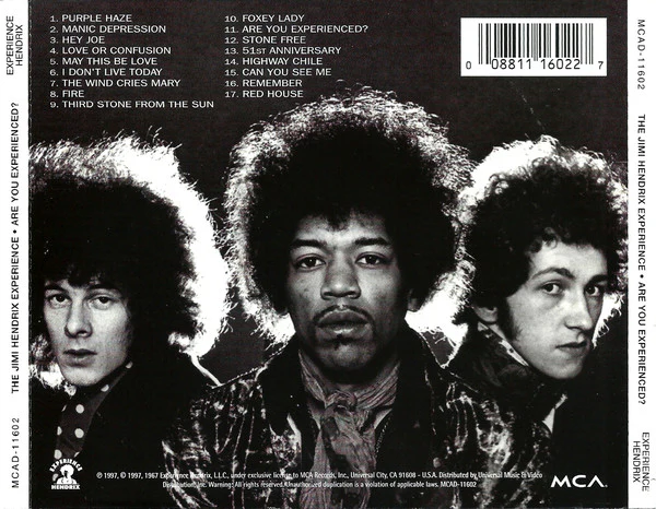The Jimi Hendrix Experience - Are You Experienced? (CD, Album, RE, RM) (Very Good Plus (VG+)) - Image 2