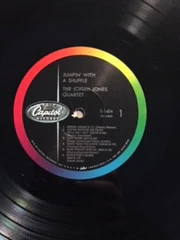 The Jonah Jones Quartet - Jumpin' With A Shuffle (LP, Album, Mono) (Very Good Plus (VG+)) - Image 2