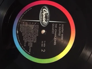 The Jonah Jones Quartet - Jumpin' With A Shuffle (LP, Album, Mono) (Very Good Plus (VG+)) - Image 3