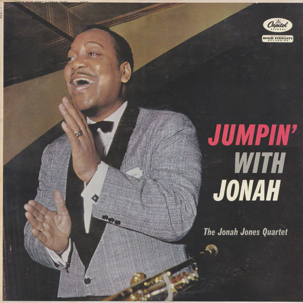 The Jonah Jones Quartet - Jumpin' With Jonah (LP, Album, Mono, RP, Ind) (Very Good Plus (VG+))