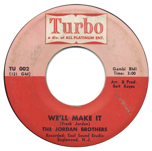The Jordan Brothers - We'll Make It / Charlotte (7") (Very Good Plus (VG+))