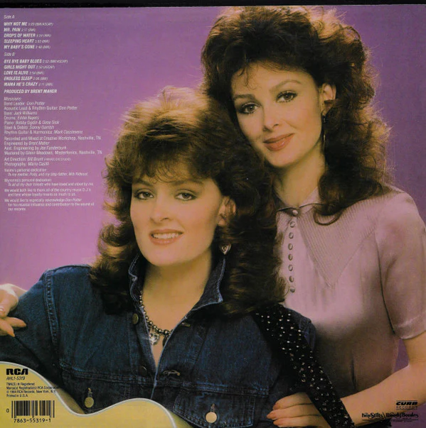 The Judds - Why Not Me (LP, Album) (Near Mint (NM or M-)) - Image 2