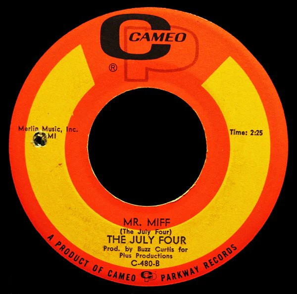 The July Four - Frightened Little Girl / Mr. Miff (7", Single) (Very Good Plus (VG+)) - Image 2