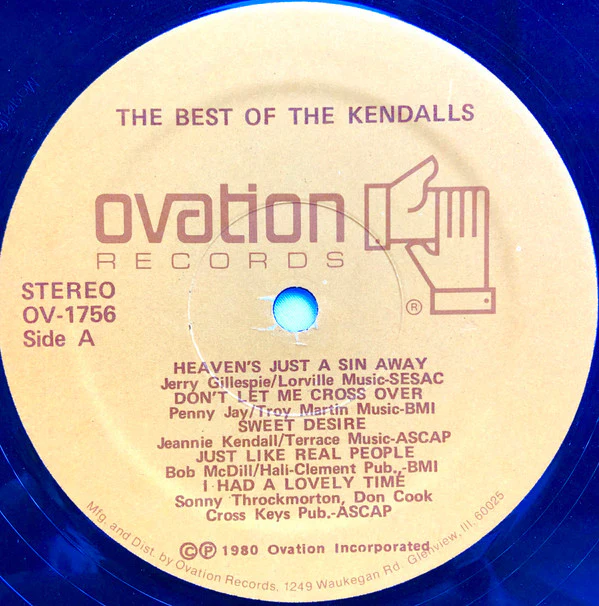 The Kendalls - The Best Of The Kendalls (LP, Comp) (Very Good (VG)) - Image 3