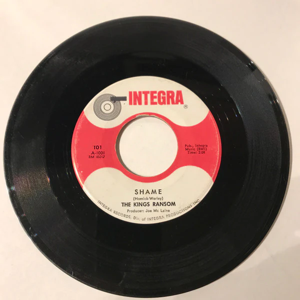 The Kings Ransom - Shame (7") (Very Good Plus (VG+)) - Image 3