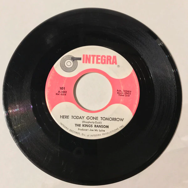 The Kings Ransom - Shame (7") (Very Good Plus (VG+)) - Image 4