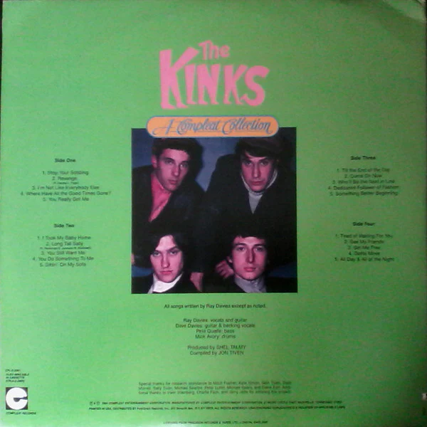 The Kinks - A Compleat Collection (2xLP, Comp) (Mint (M)) NEW & SEALED - Image 2