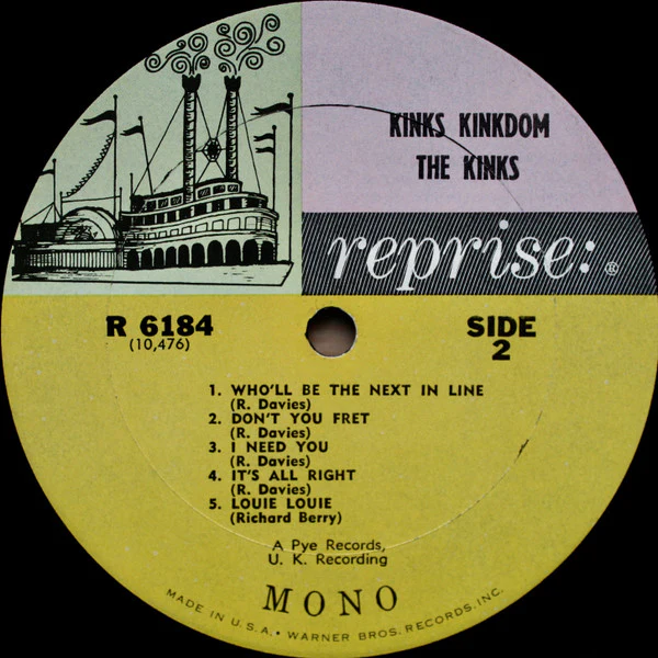 The Kinks - Kinks Kinkdom (LP, Album, Mono) (Very Good Plus (VG+)) - Image 4