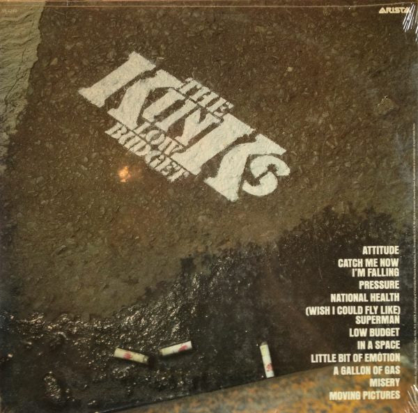 The Kinks - Low Budget (LP, Album, San) (Good Plus (G+)) - Image 2