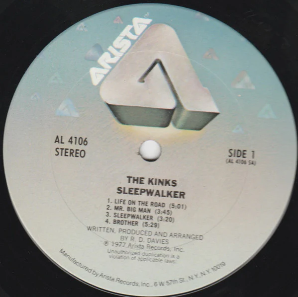 The Kinks - Sleepwalker (LP, Album, RE, Ter) (Very Good Plus (VG+)) - Image 3