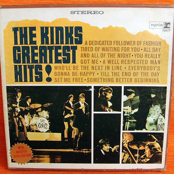 The Kinks - The Kinks Greatest Hits! (Reel, 4tr Stereo, Comp) (Very Good Plus (VG+))