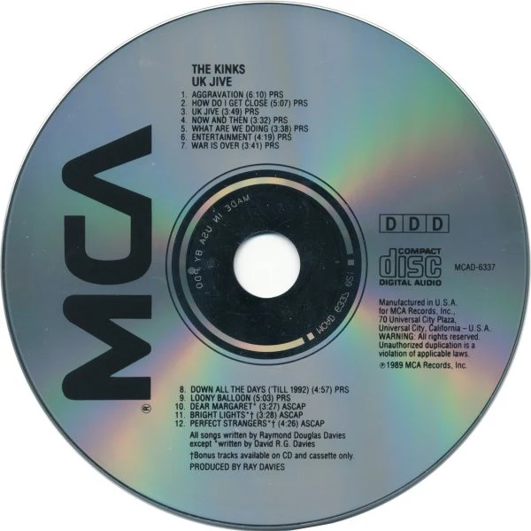 The Kinks - UK Jive (CD, Album) (Near Mint (NM or M-)) - Image 4