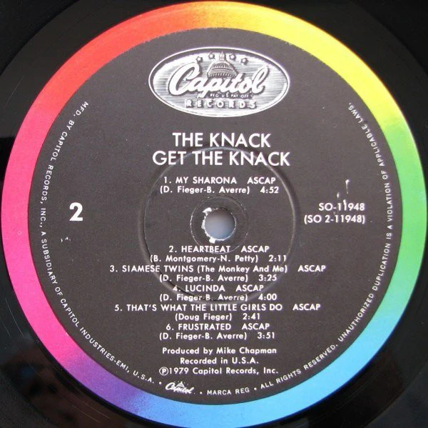 The Knack - Get The Knack (LP, Album, Win) (Very Good (VG)) - Image 4