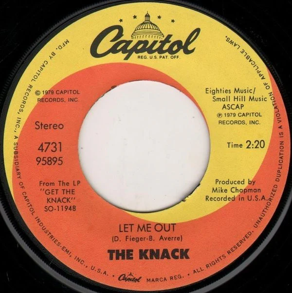 The Knack  - My Sharona (7", Single, Los) (Very Good Plus (VG+)) - Image 3
