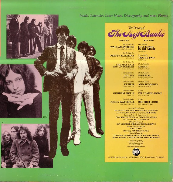 The Left Banke - The History Of The Left Banke (LP, Comp) (Very Good (VG)) - Image 2