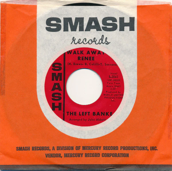 The Left Banke - Walk Away Renee / I Haven't Got The Nerve (7", Single, Styrene, Mer) (Good Plus (G+)) - Image 3
