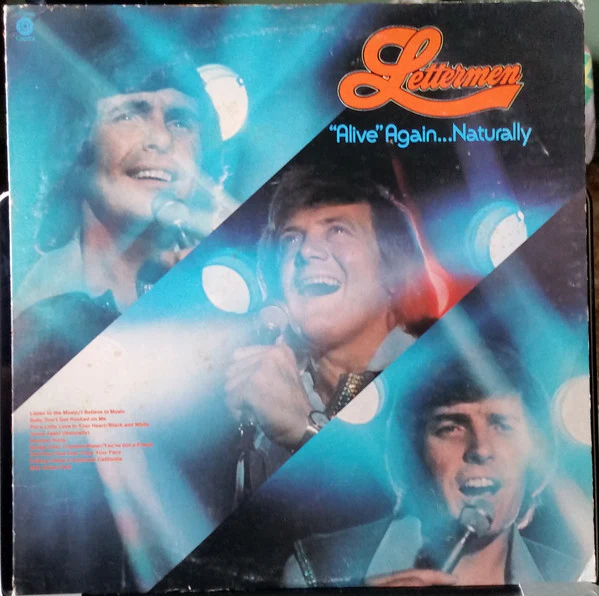 The Lettermen - "Alive" Again...Naturally (LP, Album, Los) (Mint (M))