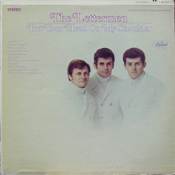 The Lettermen - Put Your Head On My Shoulder (LP) (Very Good Plus (VG+))