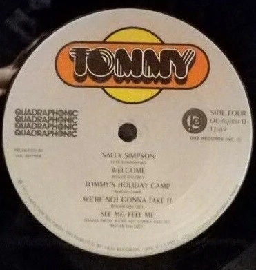 London Symphony Orchestra - Tommy (2xLP, Album, Quad, Box) (Near Mint (NM or M-)) - Image 5