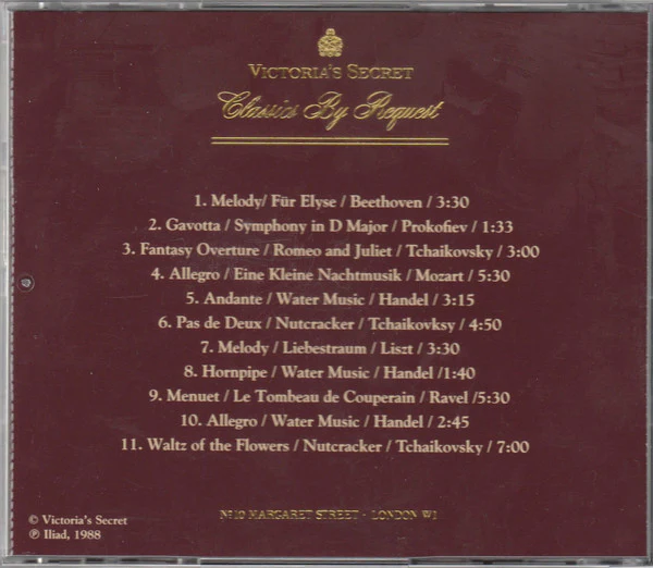 The London Symphony Orchestra - Victoria's Secret ~ Classics By Request ~ Collector's Edition (Box Set) (5xCD, S/Edition) (Very Good Plus (VG+)) - Image 4