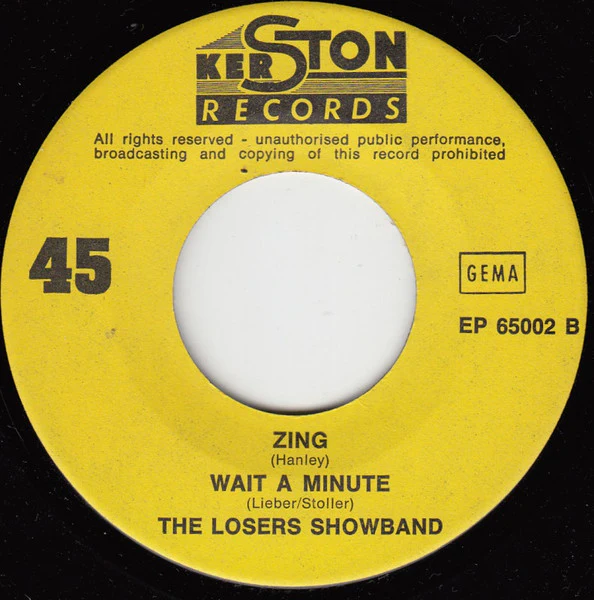 The Losers Showband - Get Set (7", EP) (Very Good Plus (VG+)) - Image 4