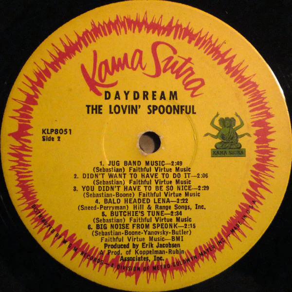 The Lovin' Spoonful - Daydream (LP, Album, Mono) (Good Plus (G+)) - Image 4
