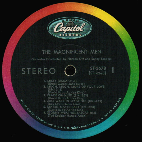 The Magnificent Men - The Magnificent Men (LP, Album, Scr) (Very Good Plus (VG+)) - Image 3