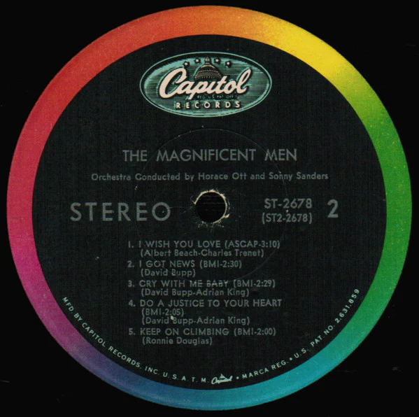 The Magnificent Men - The Magnificent Men (LP, Album, Scr) (Very Good Plus (VG+)) - Image 4
