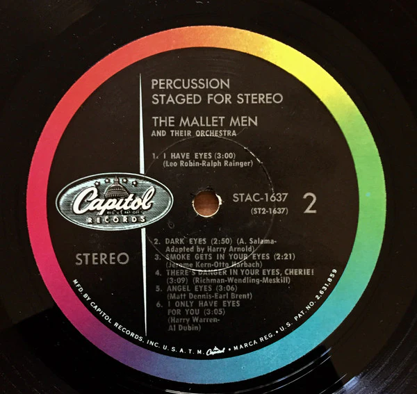 The Mallet Men - Percussion! Staged For Stereo! (LP, Album + Box, Pla) (Very Good Plus (VG+)) - Image 5