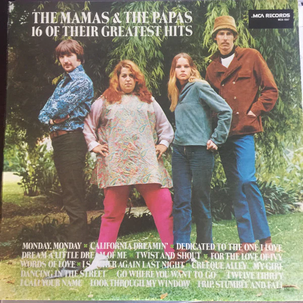 The Mamas & The Papas - 16 Of Their Greatest Hits (LP, Comp, RE, Glo) (Very Good Plus (VG+))