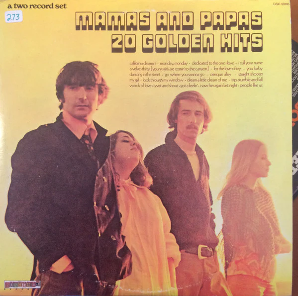 The Mamas & The Papas - 20 Golden Hits (2xLP, Comp, Gat) (Near Mint (NM or M-))