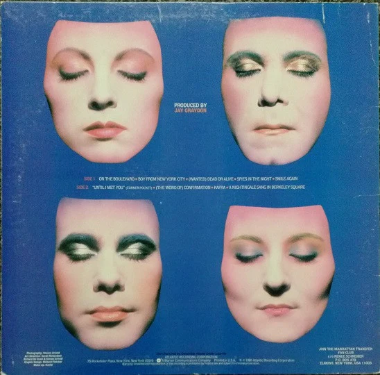 The Manhattan Transfer - Mecca For Moderns (LP, Album, Club) (Very Good Plus (VG+)) - Image 2