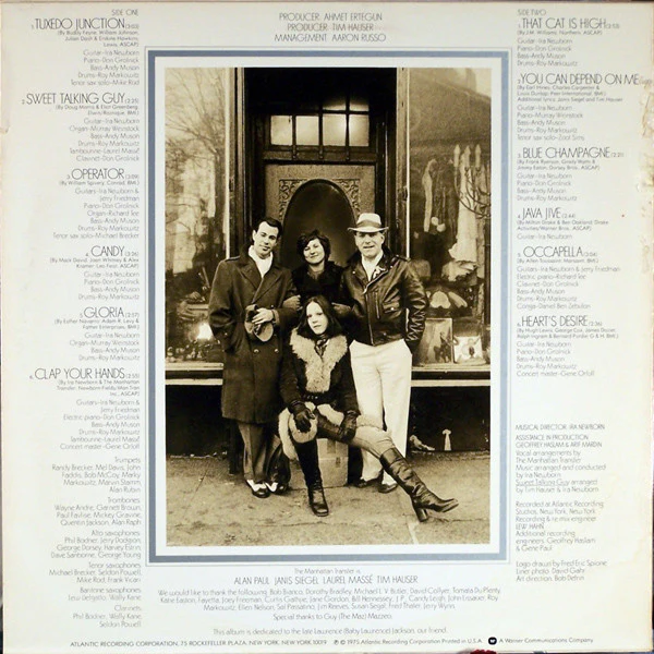The Manhattan Transfer - The Manhattan Transfer (LP, Album, Spe) (Very Good (VG)) - Image 2