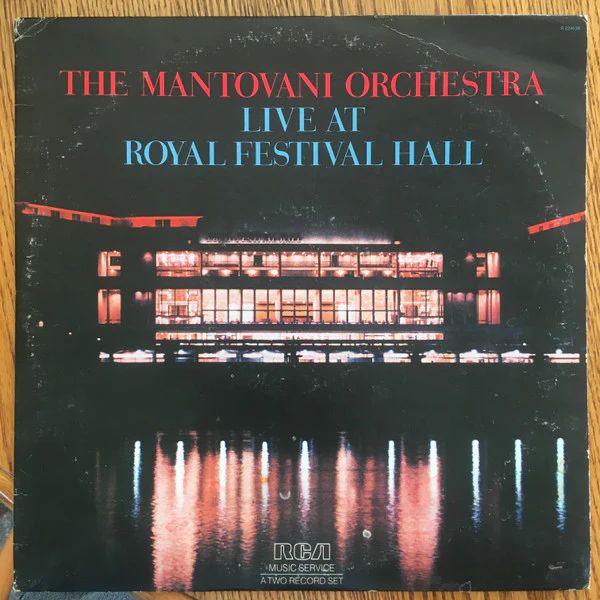 The Mantovani Orchestra - Live At Royal Festival Hall (LP) (Mint (M))