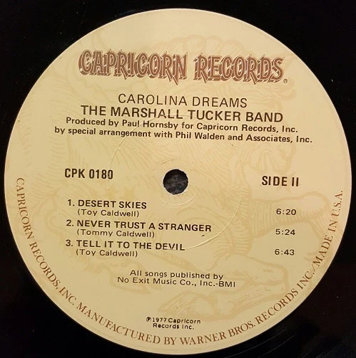 The Marshall Tucker Band - Carolina Dreams (LP, Album, Jac) (Very Good Plus (VG+)) - Image 5