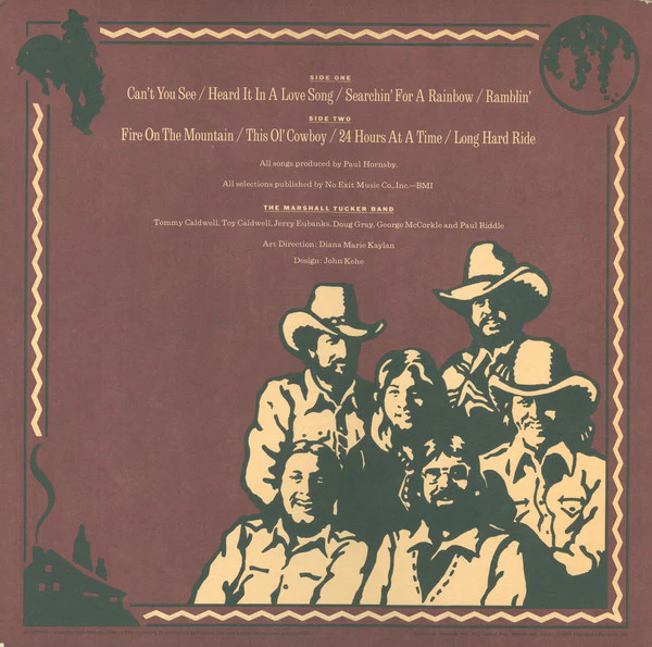 The Marshall Tucker Band - Greatest Hits (LP, Comp, San) (Near Mint (NM or M-)) - Image 2