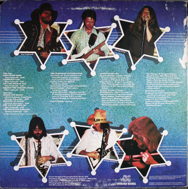 The Marshall Tucker Band - Long Hard Ride (LP, Album, Win) (Very Good Plus (VG+)) - Image 2